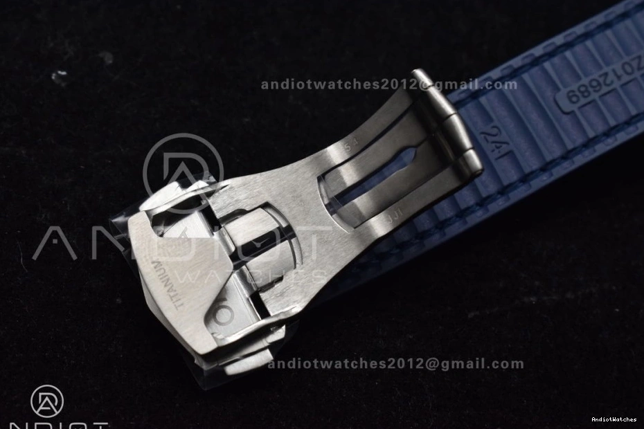 on Ceramic VSF Strap Gummy Blue Edition Clone Breathable 1:1 Blue Constellation A8900 SS 546 Blue Super Best Dial 0306